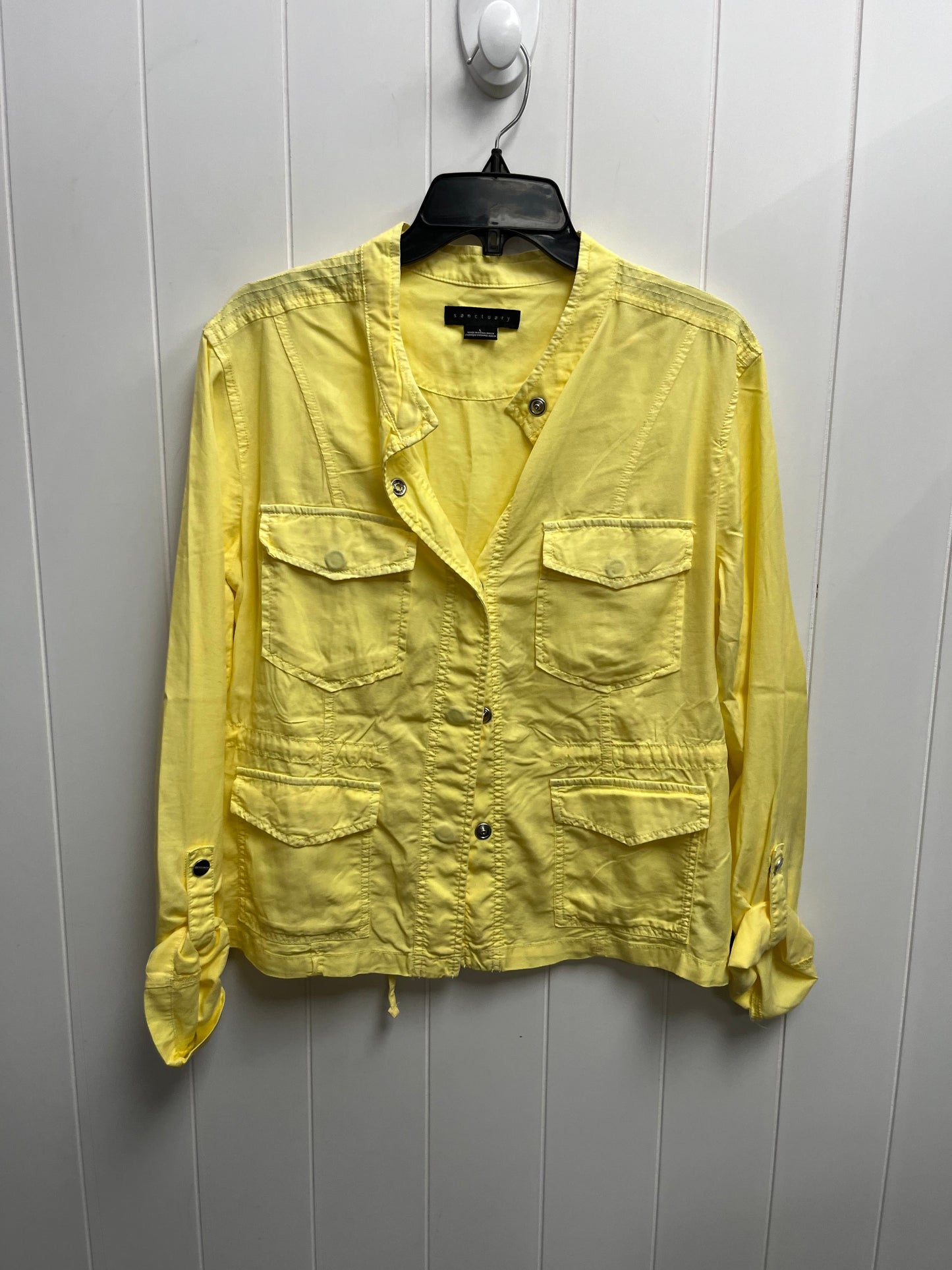 Jacket Utility By Sanctuary In Yellow, Size: L