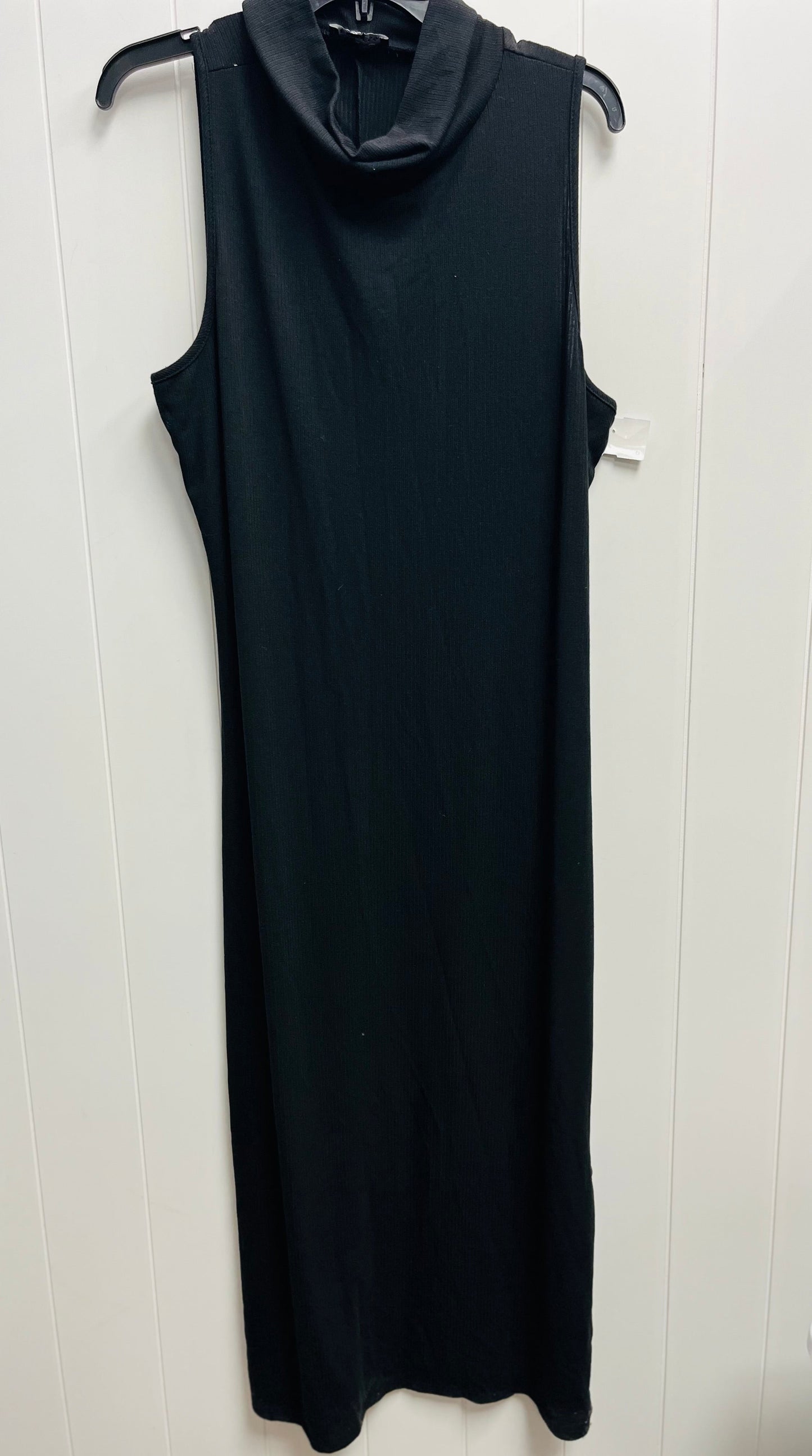 Dress Casual Maxi By Express In Black, Size: Xl