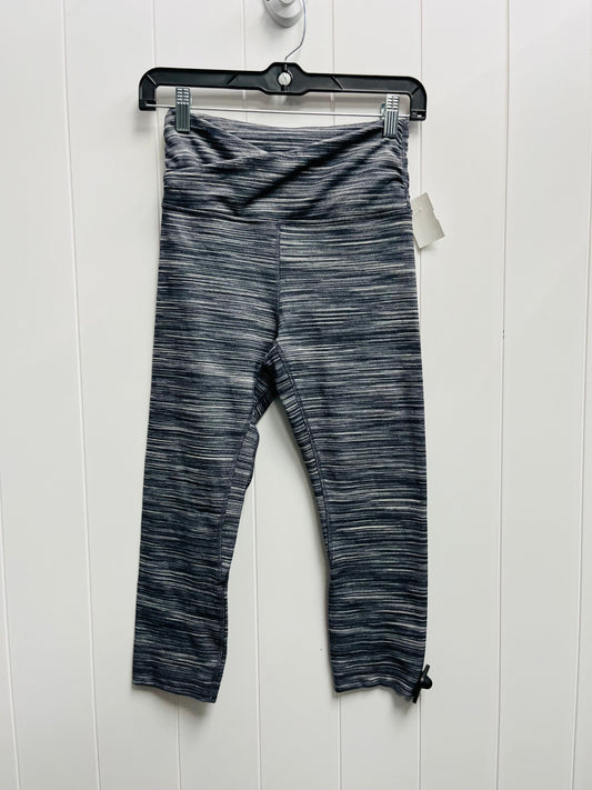 Athletic Capris By Lululemon In Blue, Size: 6