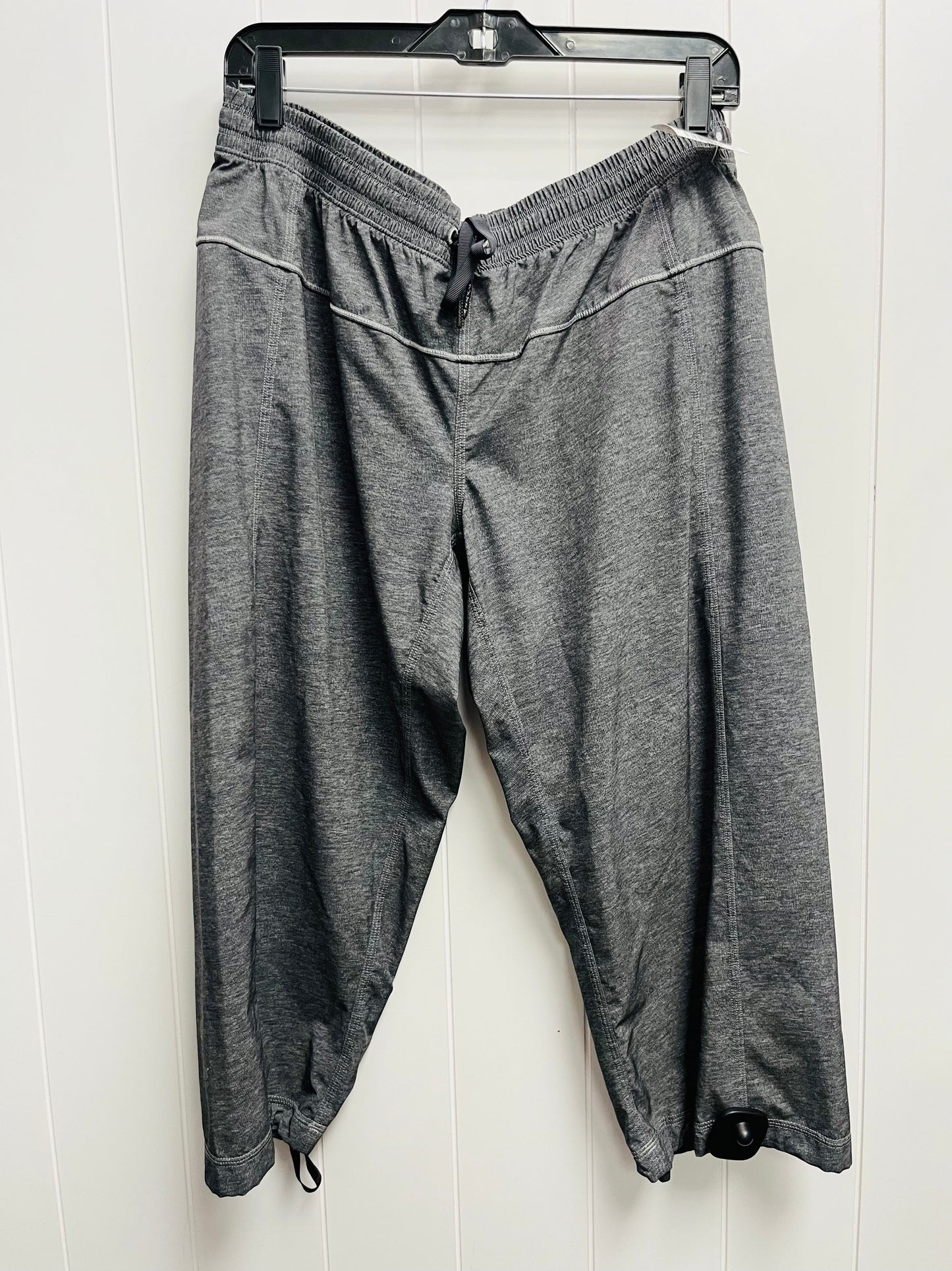 Athletic Capris By Lululemon In Grey, Size: 10