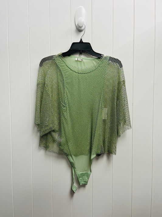 Top Short Sleeve By Free People In Green, Size: Xs