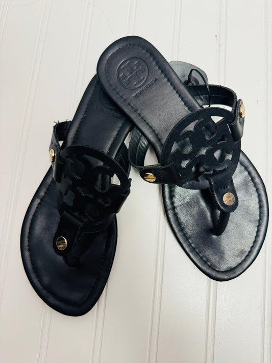 Sandals Designer By Tory Burch In Black, Size: 8