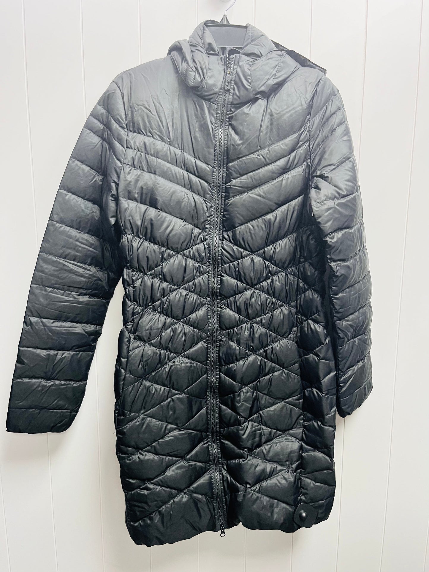 Coat Puffer & Quilted By Nike Apparel In Black, Size: L