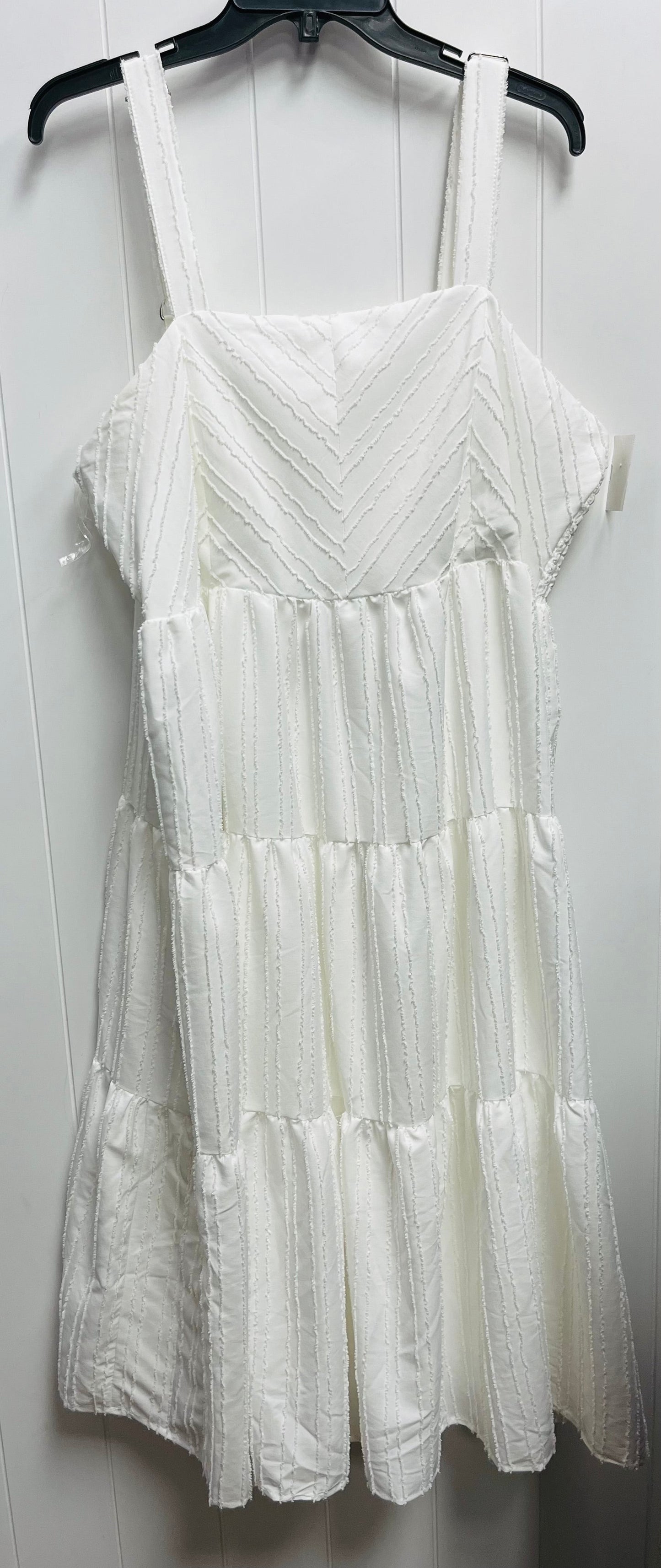 Dress Party Midi By Indigo Soul In White, Size: 2x