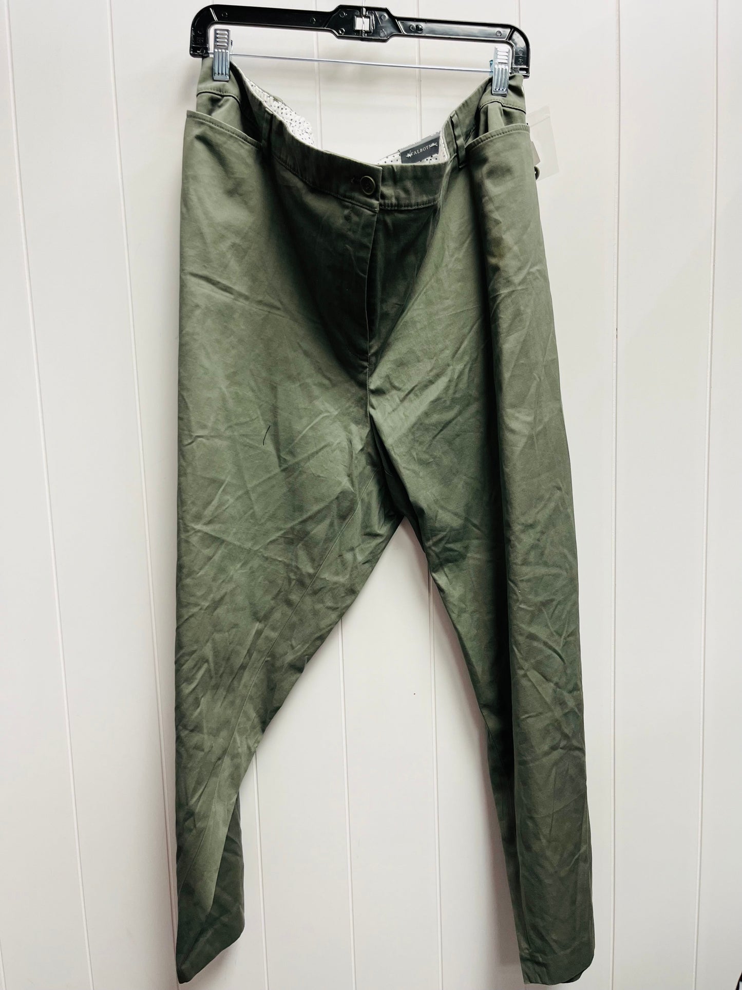 Pants Other By Talbots In Green, Size: 22