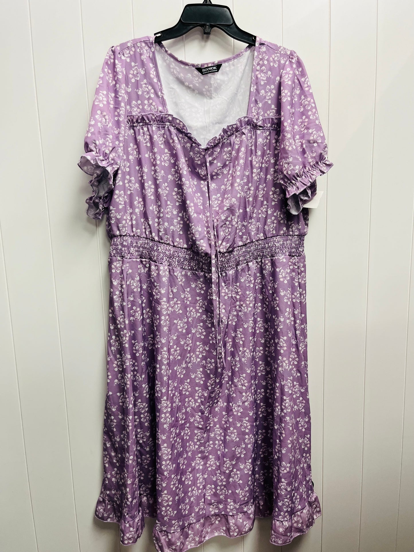 Dress Casual Maxi By Clothes Mentor In Purple, Size: 2x