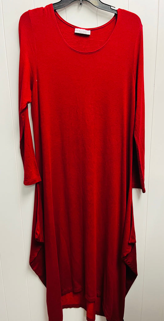 Dress Casual Maxi By Bryn Walker In Red, Size: L