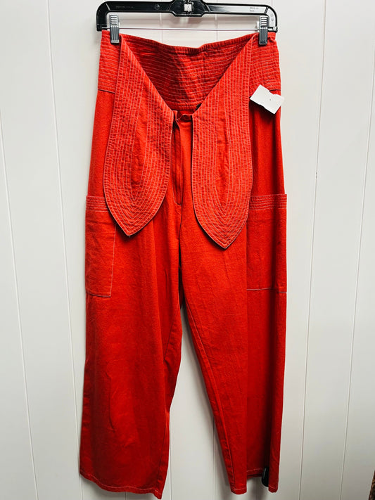 Pants Wide Leg By Free People In Red, Size: 10