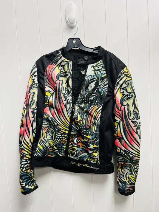 Jacket Other By Harley Davidson In Black & Yellow, Size: M