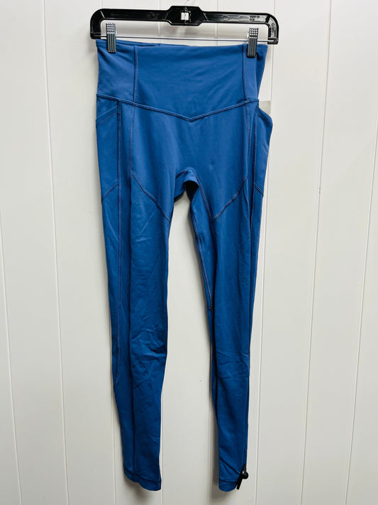 Athletic Leggings By Lululemon In Blue, Size: 6