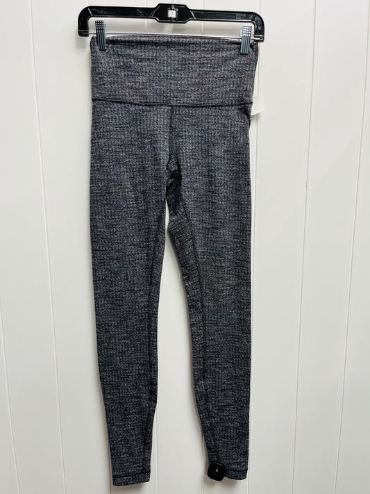 Athletic Leggings By Lululemon In Grey, Size: 6