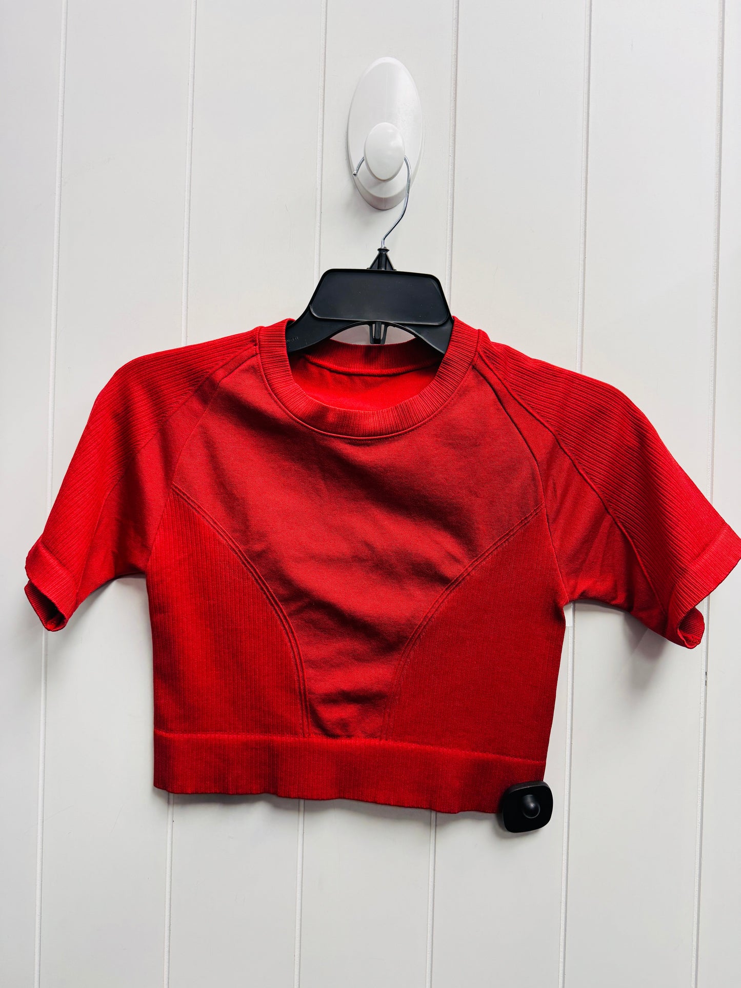 Athletic Top Short Sleeve By alala In Red, Size: L