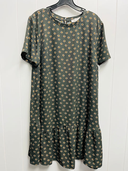 Dress Work By Loft In Green, Size: M