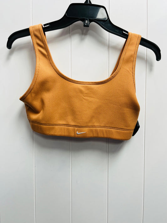 Athletic Bra By Nike Apparel In Orange, Size: M