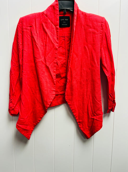 Cardigan By Love Tree In Red, Size: S