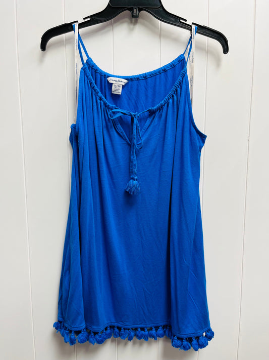 Top Sleeveless By Tommy Bahama In Blue, Size: Xl