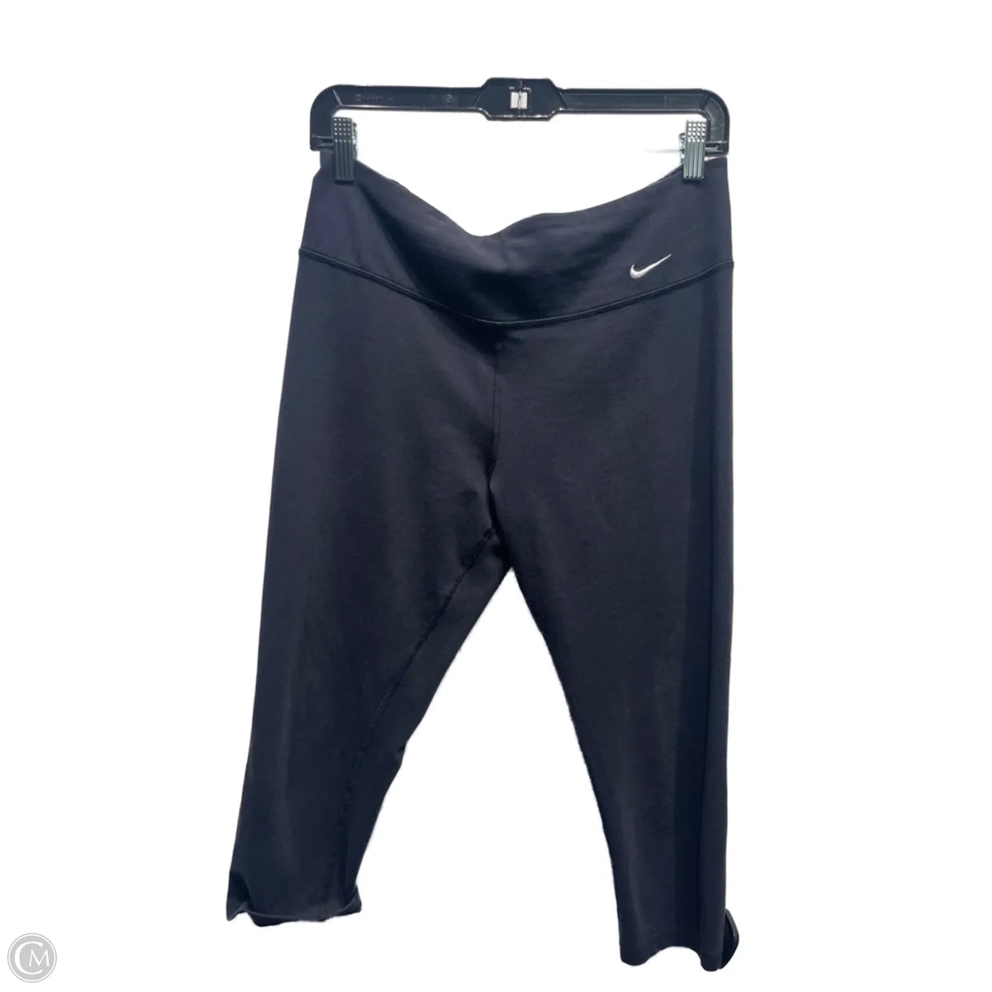 Athletic Capris By Nike Apparel In Black, Size: L