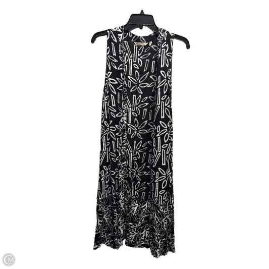 Vest Other By Soft Surroundings In Black & White, Size: S