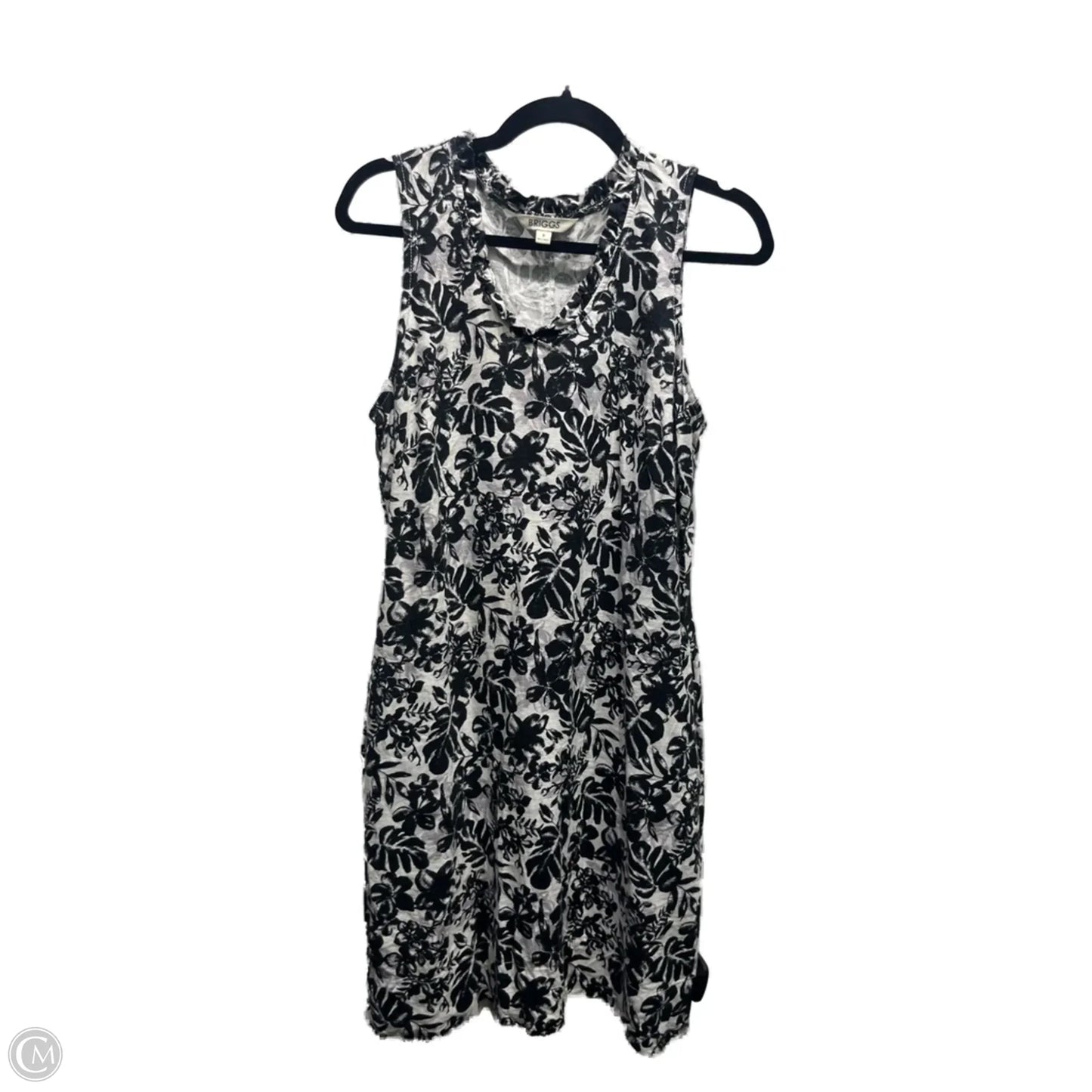 Dress Casual Short By Briggs In Black & White, Size: S