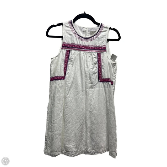 Dress Casual Short By Loft In Purple & White, Size: S