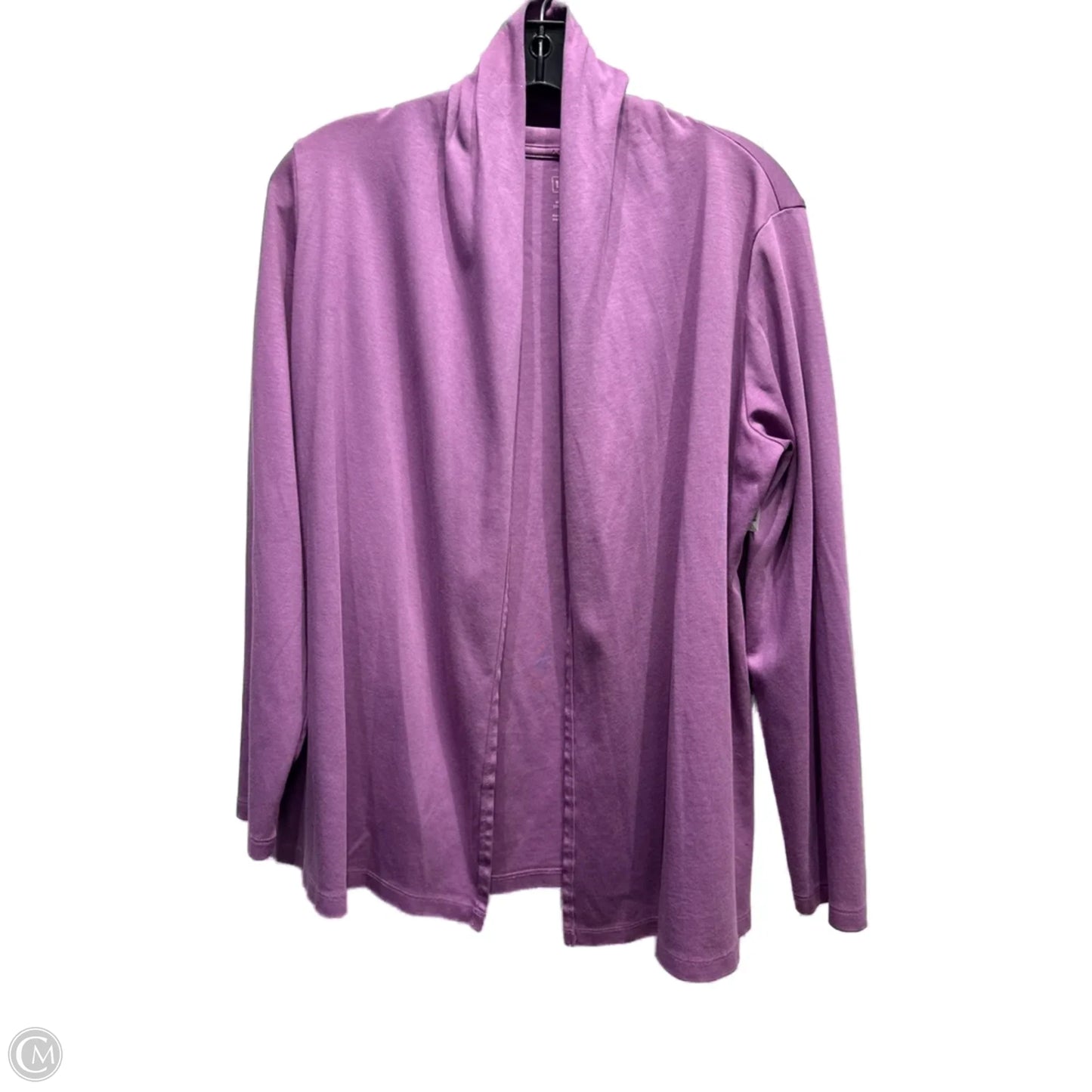 Cardigan By L.l. Bean In Purple, Size: M