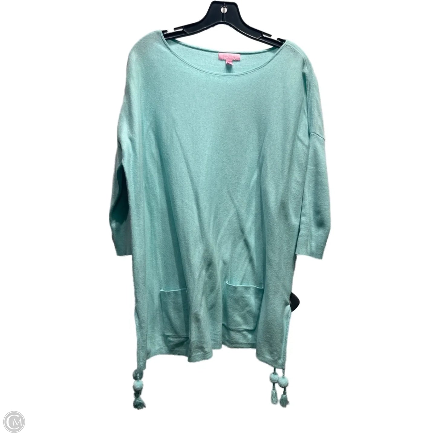 Top Long Sleeve Designer By Lilly Pulitzer In Blue, Size: Xs