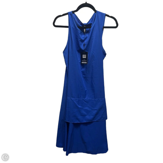 Dress Casual Short By JUST FASHION NOW In Blue, Size: M