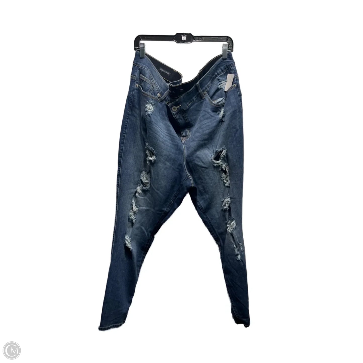 Jeans Straight By Torrid In Blue Denim, Size: 26