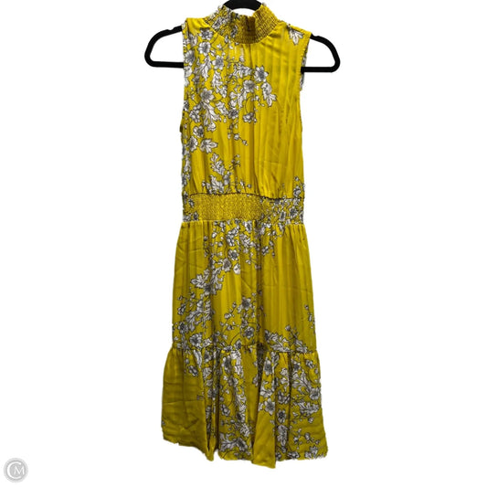 Dress Party Midi By Nanette Lepore In Yellow, Size: S