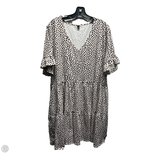 Dress Casual Short By Clothes Mentor In Animal Print, Size: 3x