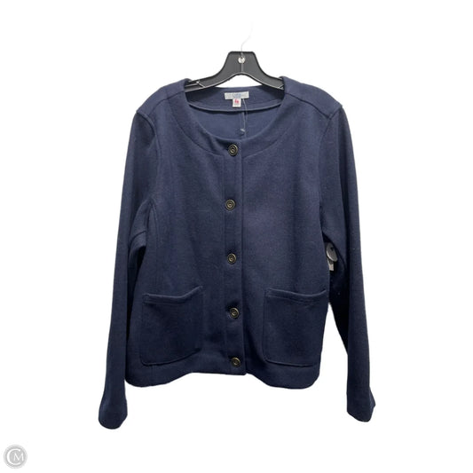 Jacket Other By Croft And Barrow In Navy, Size: Xxl