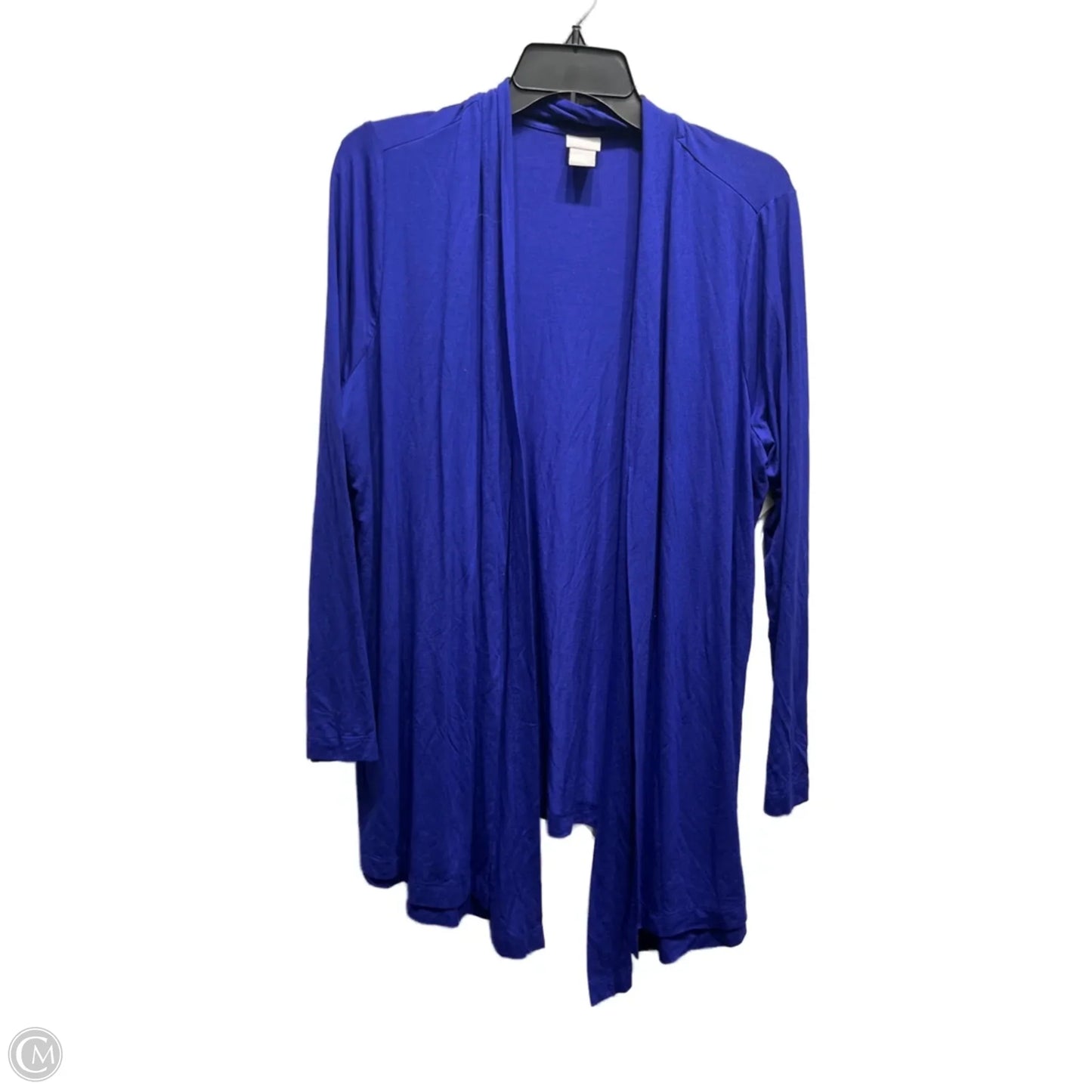 Cardigan By Chicos In Blue, Size: L