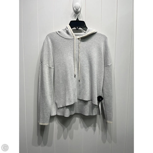 Sweatshirt Hoodie By Cyrus In Grey, Size: M