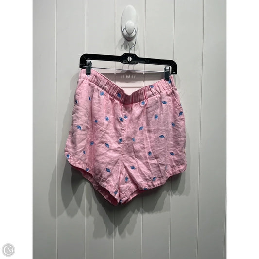 Shorts Designer By Lilly Pulitzer In Pink, Size: L
