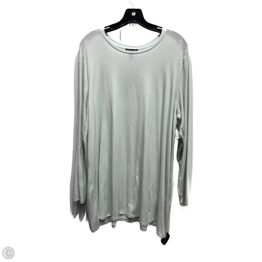 Top Long Sleeve Basic By Eileen Fisher In Green, Size: L