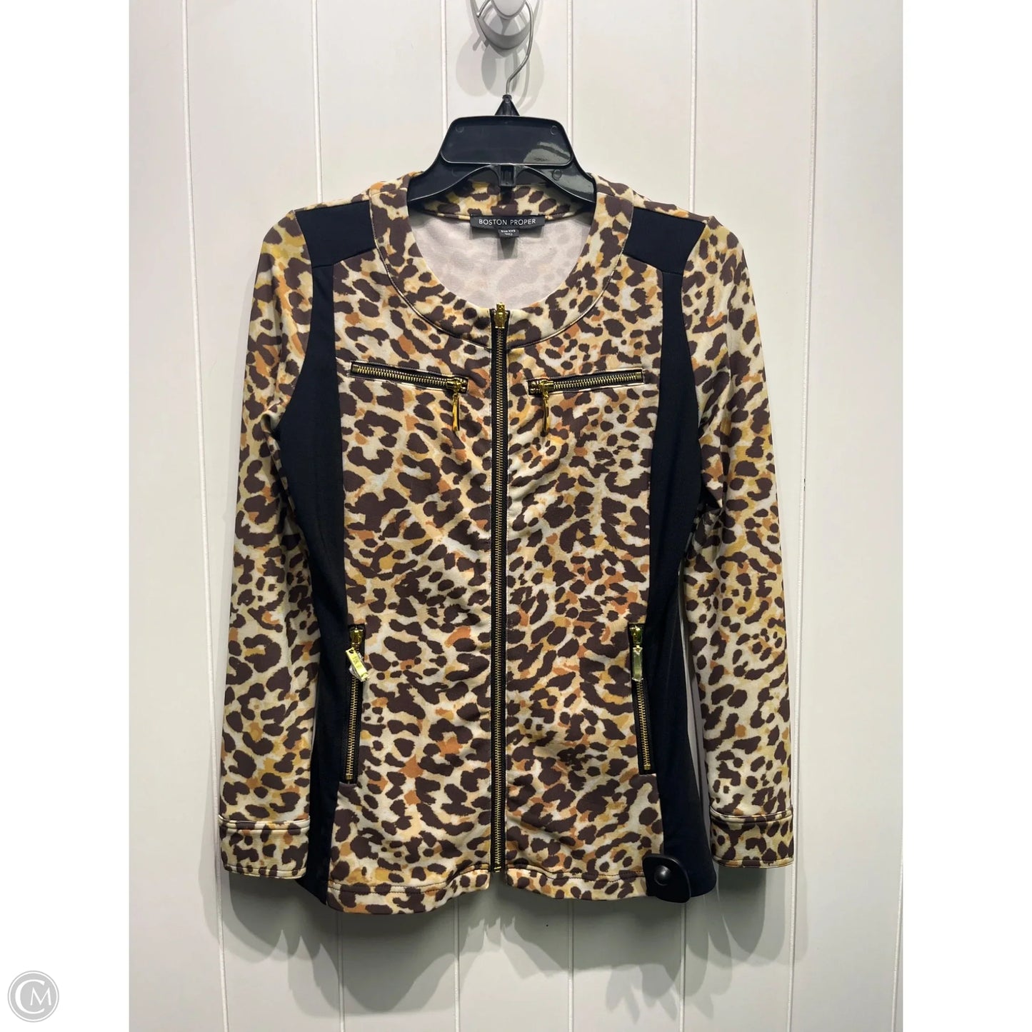 Pants Set 2pc By Boston Proper In Animal Print, Size: Xxs