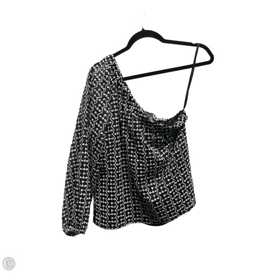 Top Long Sleeve By White House Black Market In Black & White, Size: S