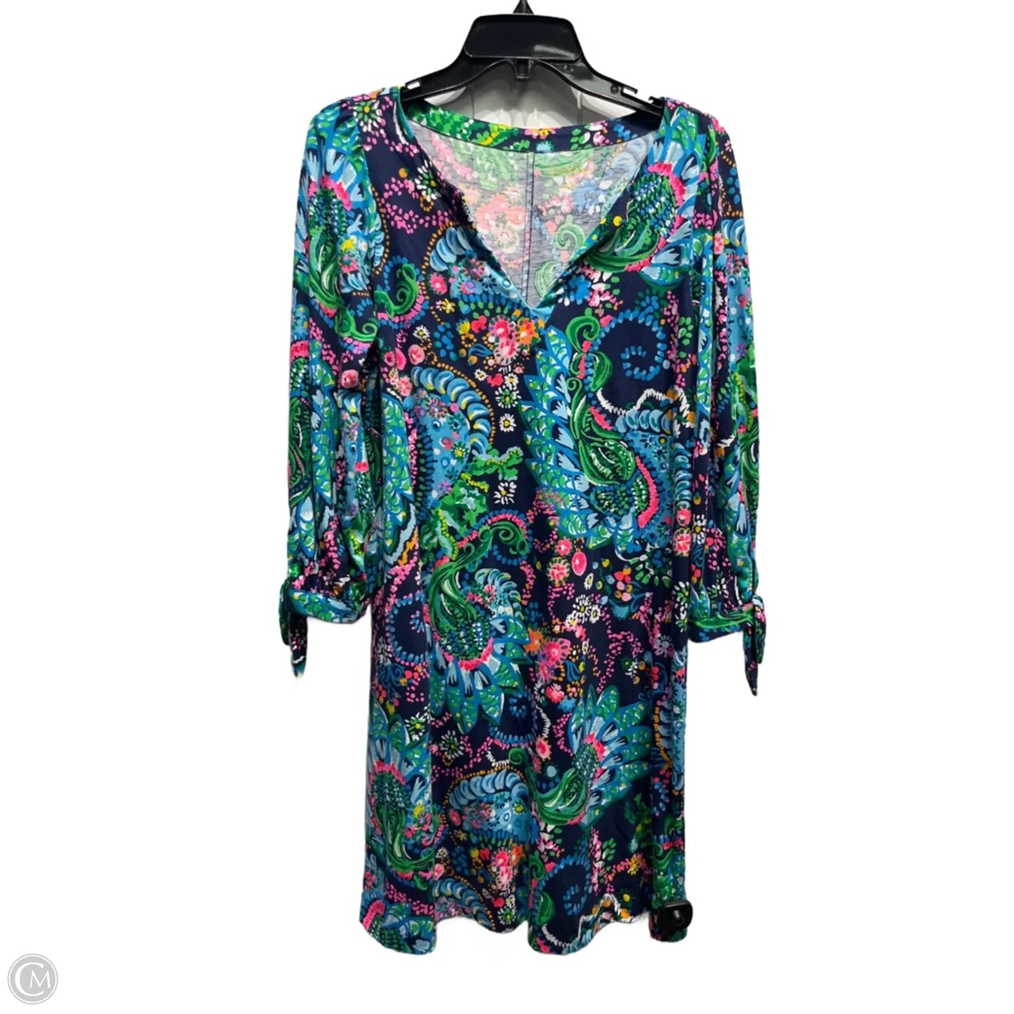 Dress Designer By Lilly Pulitzer In Blue & Green, Size: S