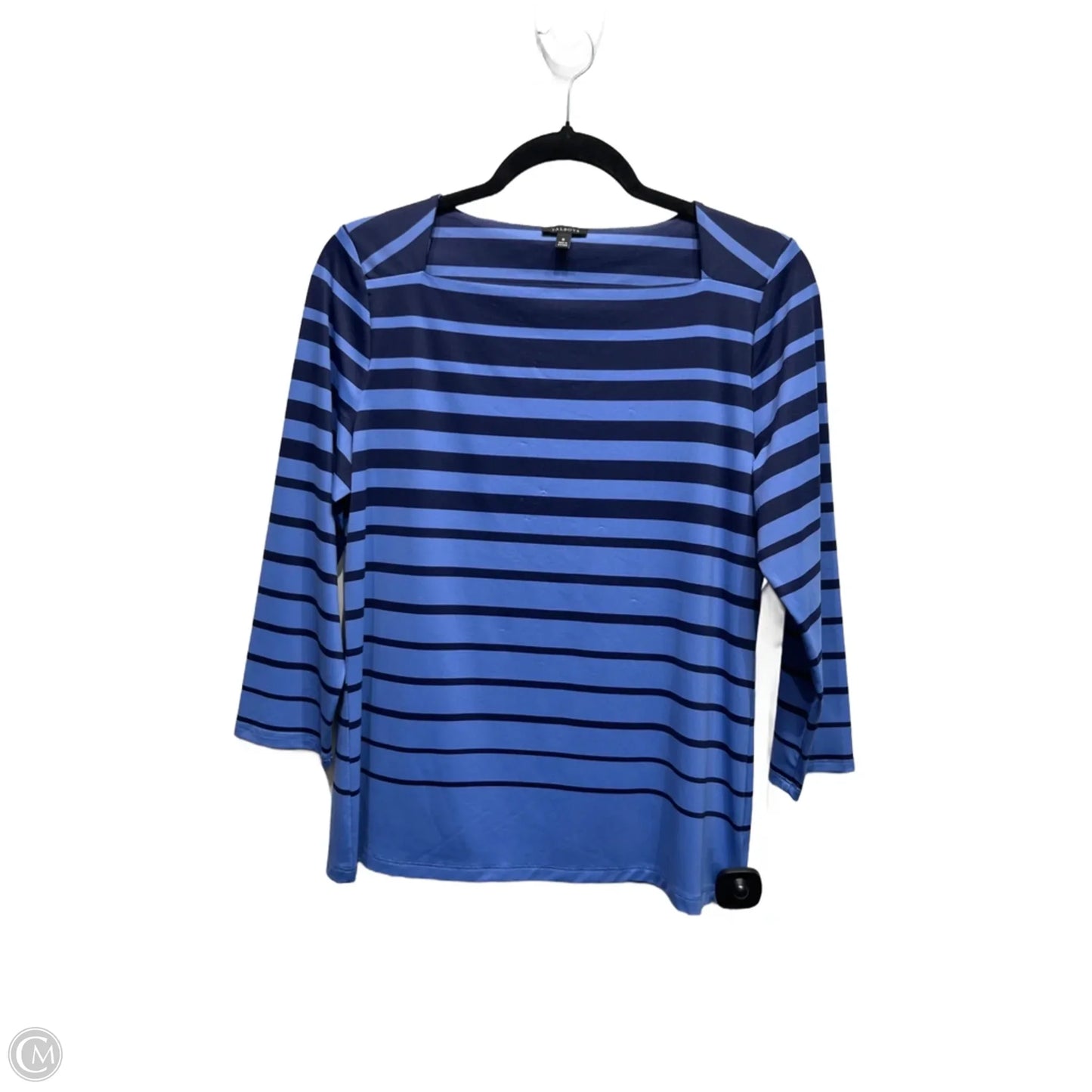 Top Long Sleeve By Talbots In Blue, Size: M