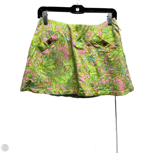 Skort Designer By Lilly Pulitzer In Green, Size: S