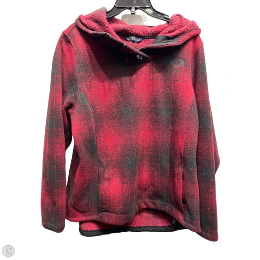 Sweatshirt Hoodie By The North Face In Black & Red, Size: Xxl