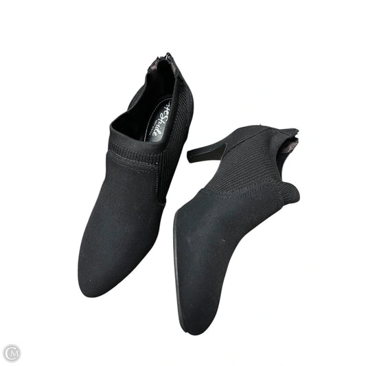 Boots Ankle Heels By Life Stride In Black, Size: 9