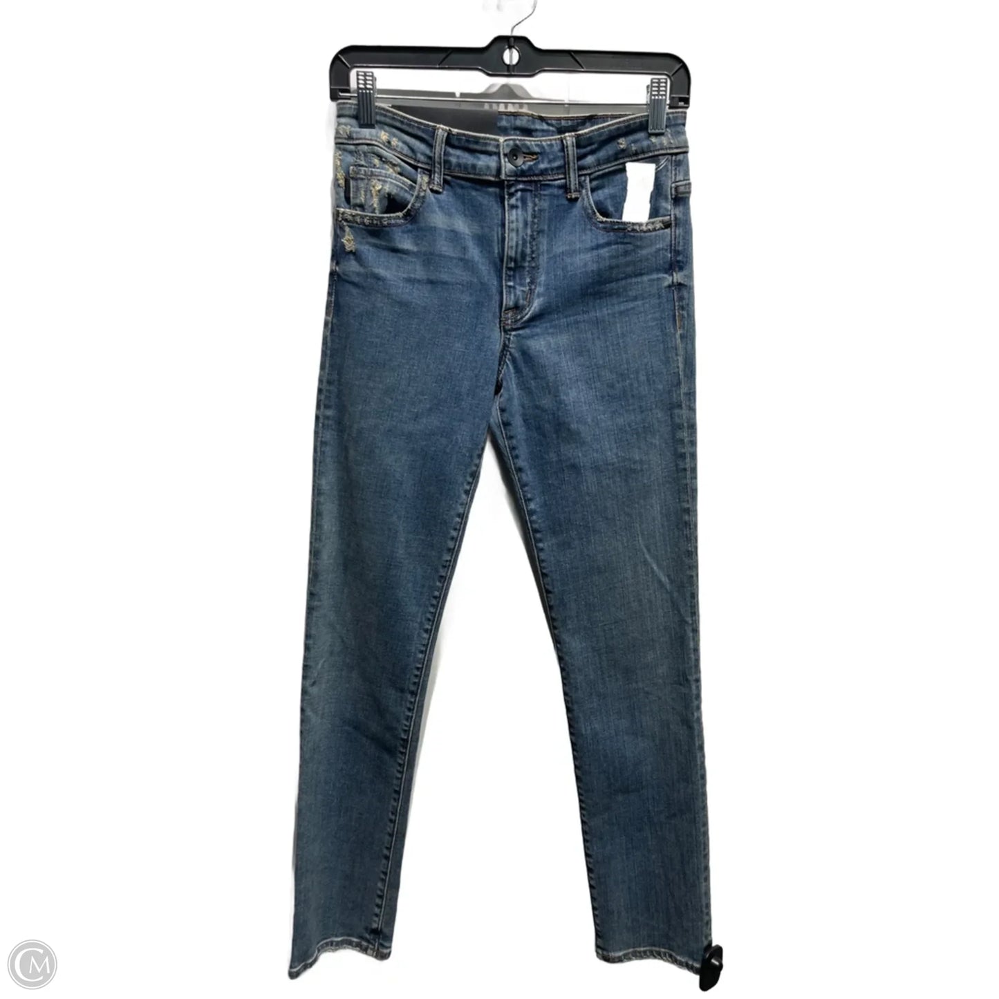 Jeans Straight By Helmut Lang In Blue Denim, Size: 6
