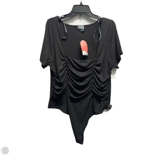 Bodysuit By Arula In Black, Size: 3x