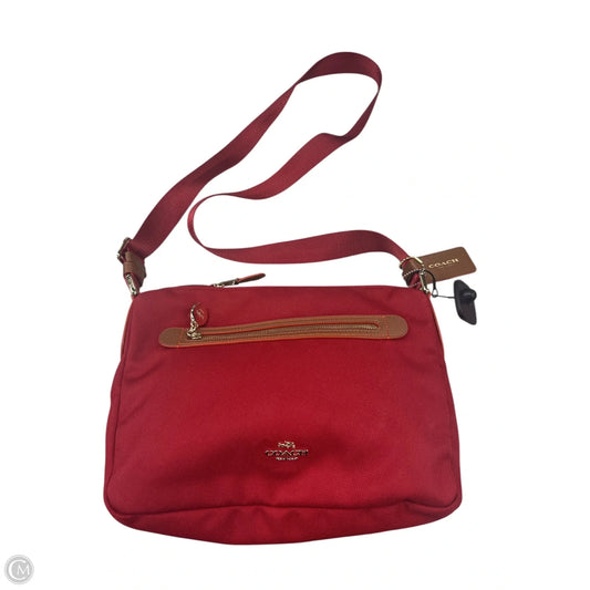 Crossbody Designer By Coach, Size: Medium
