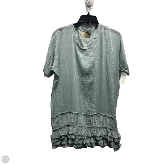 Blouse Short Sleeve By Elizabeth And James In Green, Size: S
