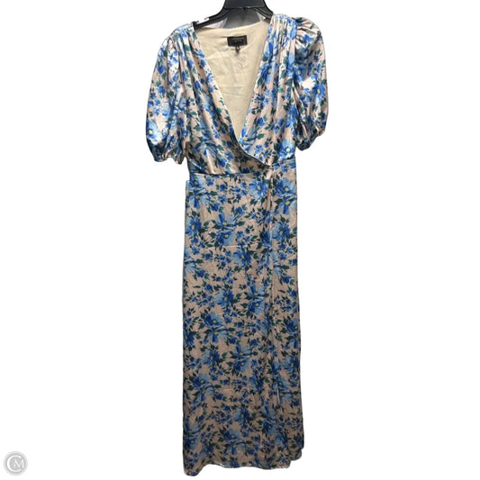 Dress Party Long By Alexia Admor In Blue & Green, Size: S