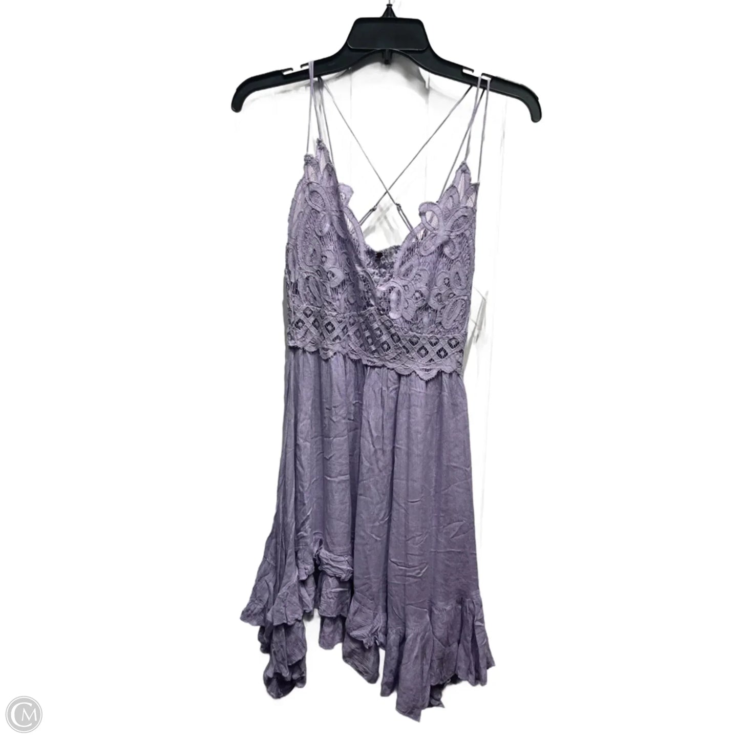 Dress Casual Short By Free People In Purple, Size: L