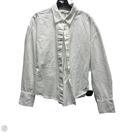 Top Long Sleeve By Sam Edelman In White, Size: Xs