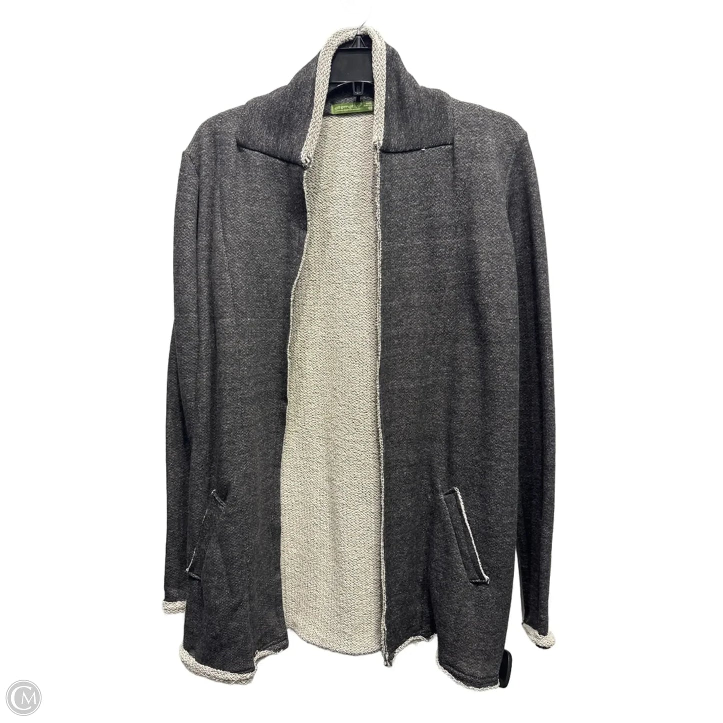 Cardigan By Alternative In Grey, Size: Xs